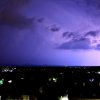 Nevihta nad Dravskim poljem malo pred polnočjo 24.7.2015 Matej Štegar 1